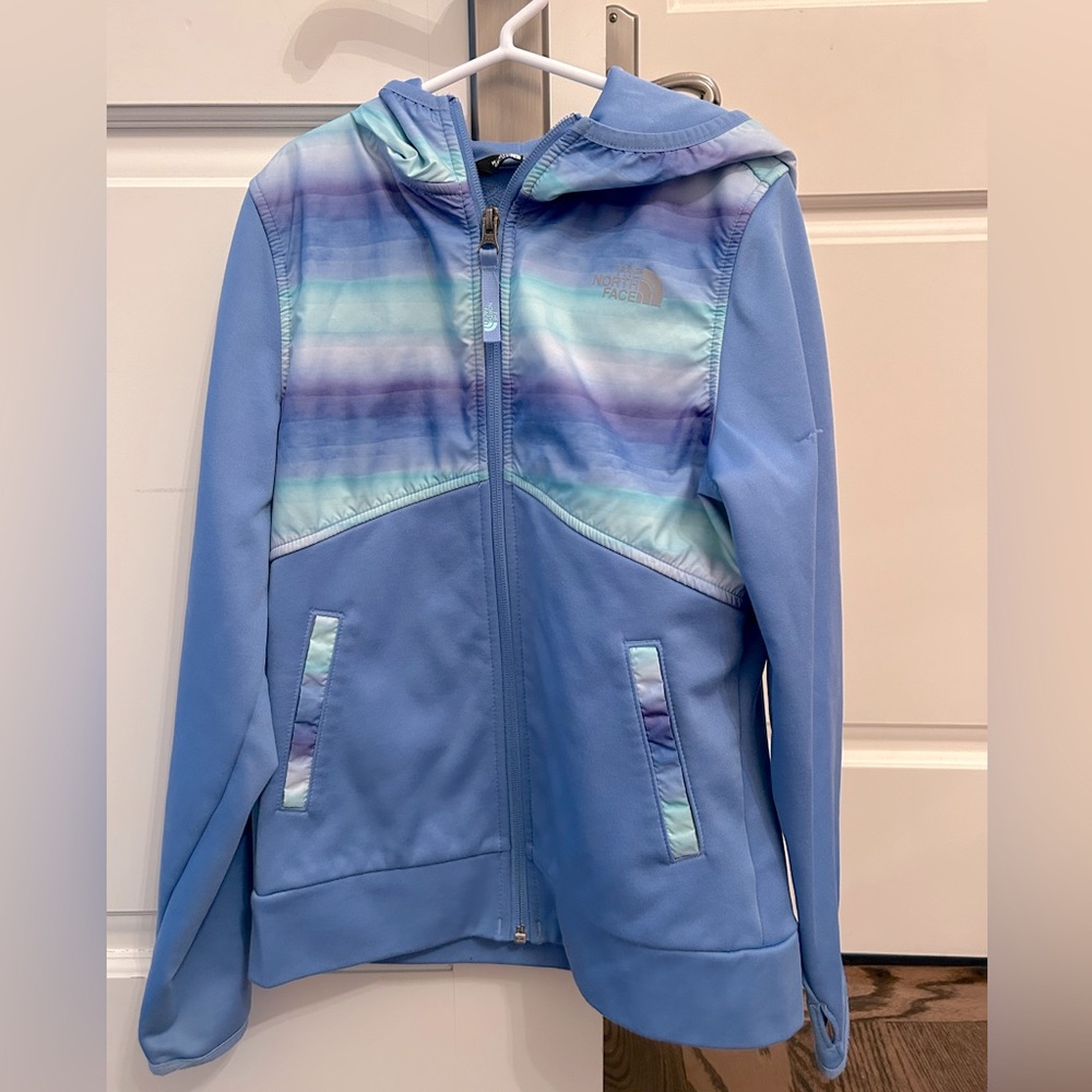 Spring jacket from The North Face. Pretty purple/blue colour.
